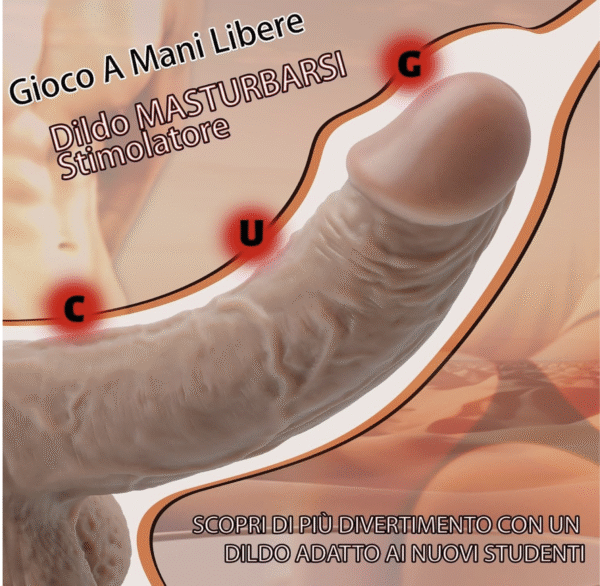 Gode XXL réaliste large 19cm ventouse – Image 2