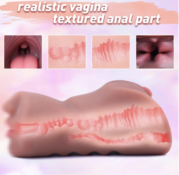 Masturbateur silicone 3 en 1 – Image 2