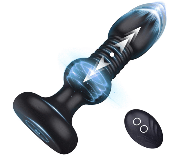 Plug anal vibromasseur 5 modes vibration 